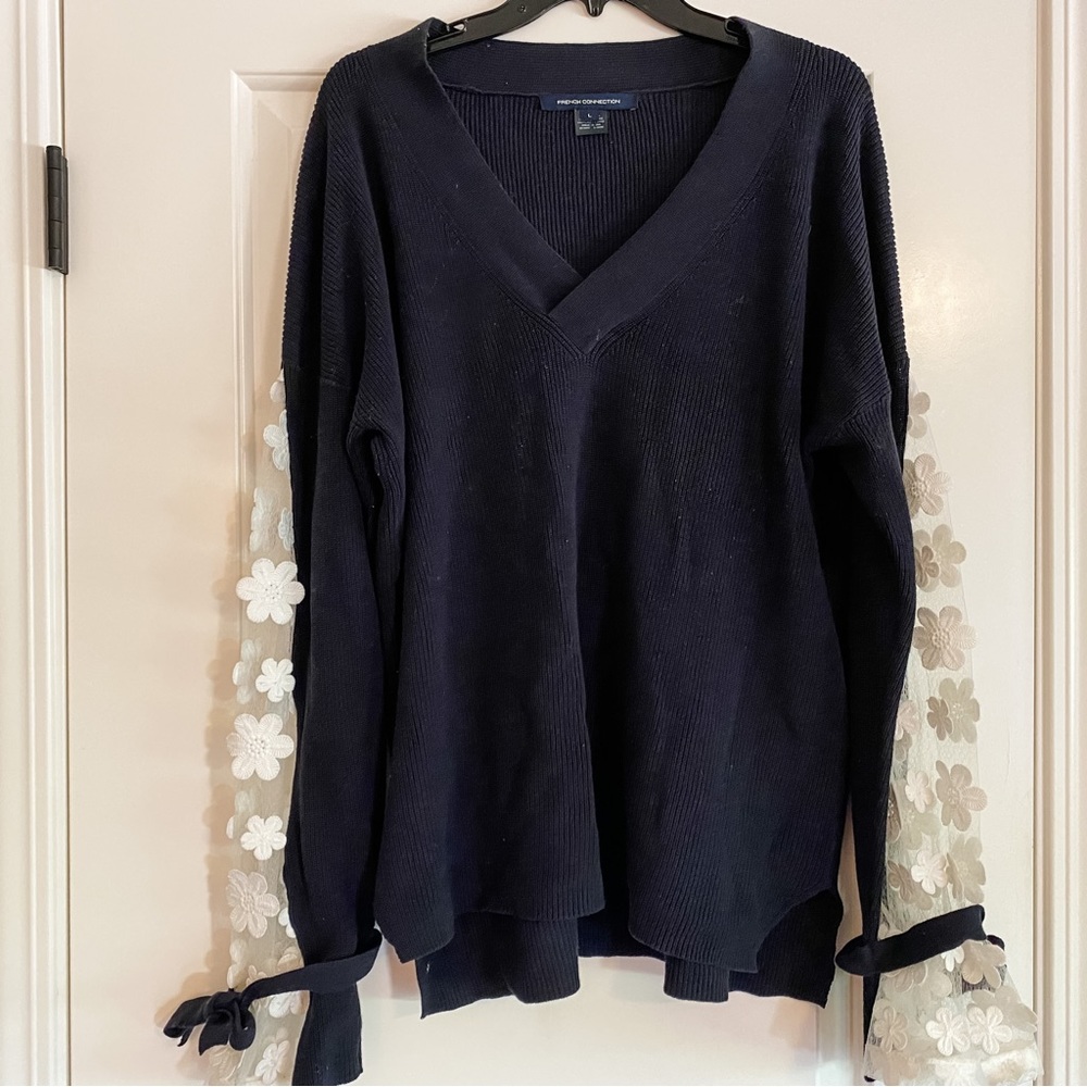 French Connection Navy ‘Caballo’ Sweater